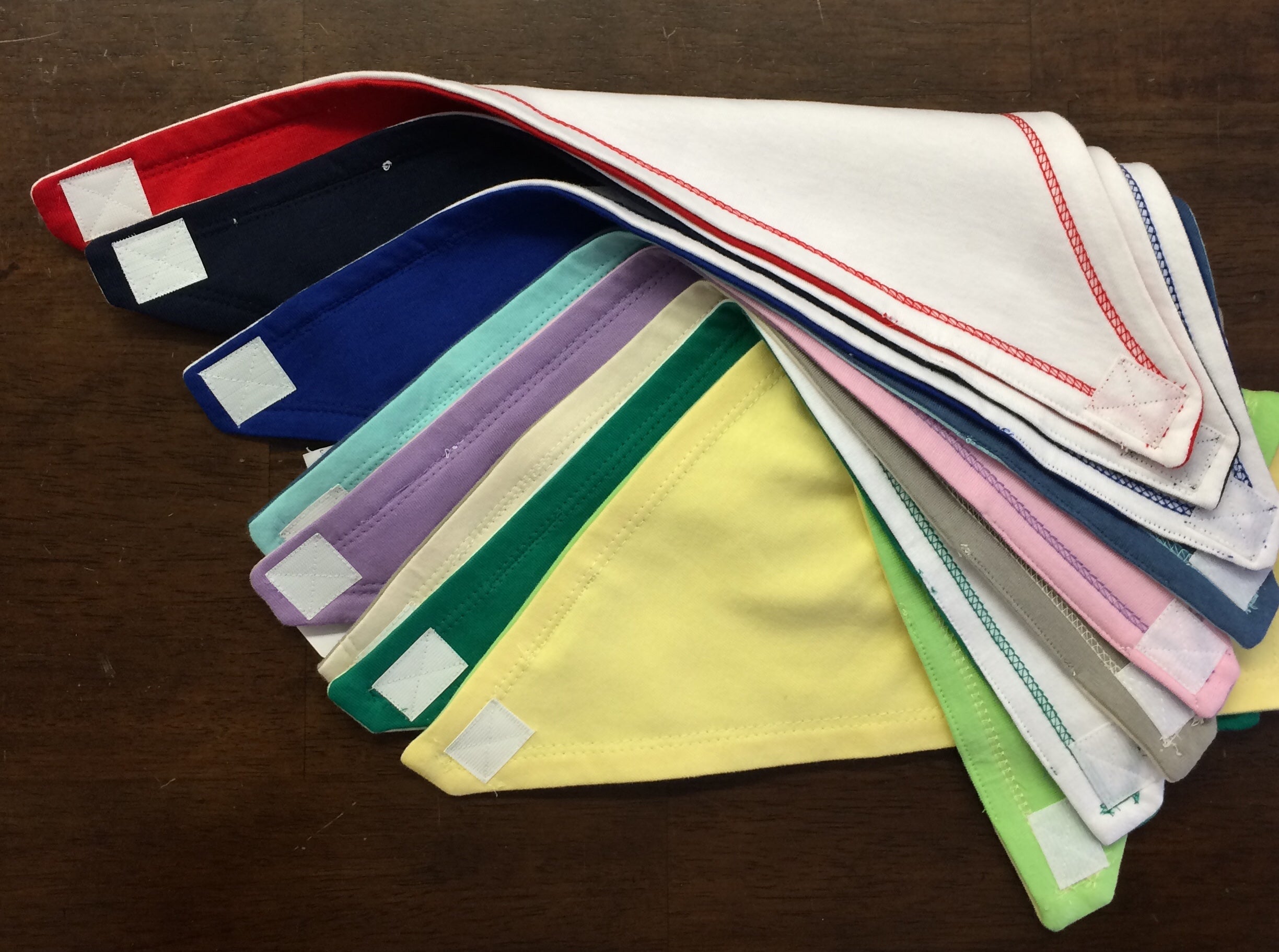 2-Tone Bandana Bibs